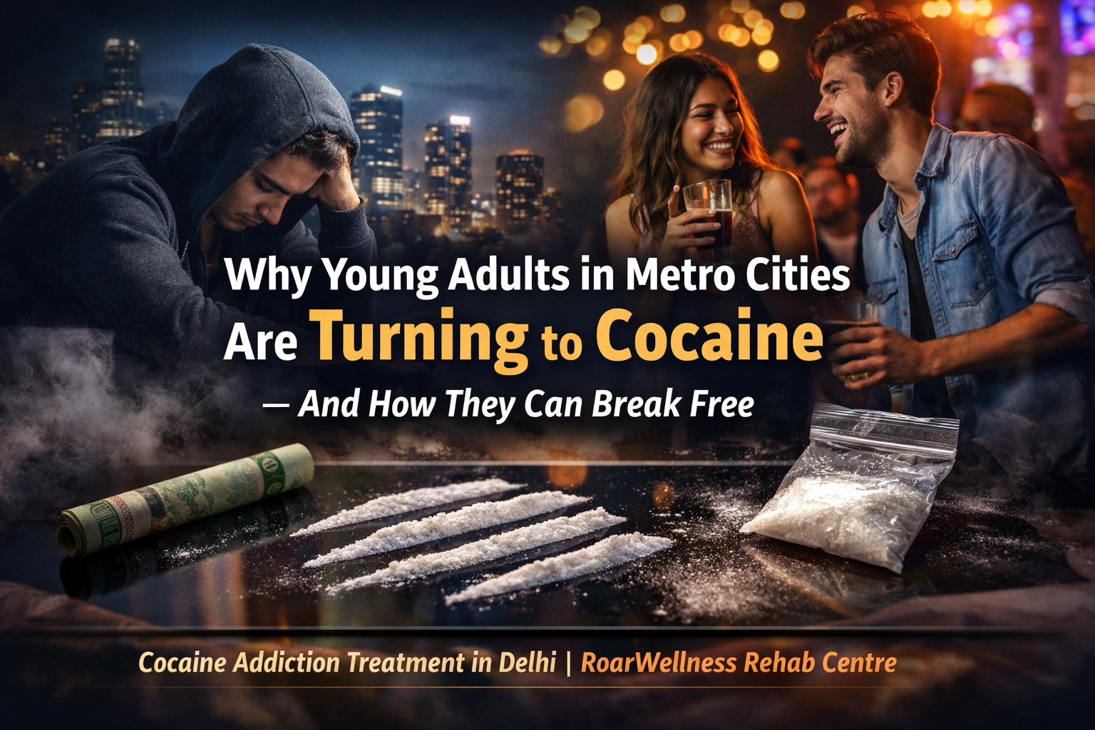 Why Young Adults in Metro Cities Are Turning to Cocaine And How They Can Break Free